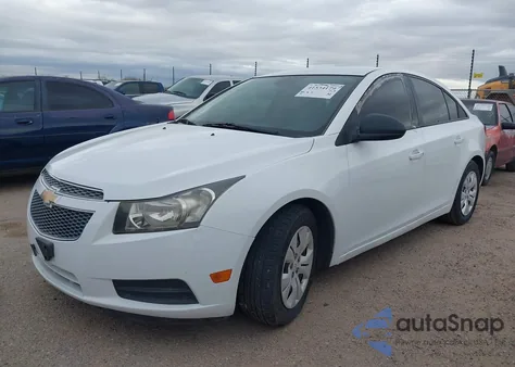 2014 Chevrolet Cruze Ls из США, поврежденный, VIN 1G1PB5SGXE7139849